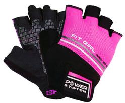 POWER SYSTEM FIT GIRL EVO pirštinės - Spalva: Alyvinė - Dydis: S