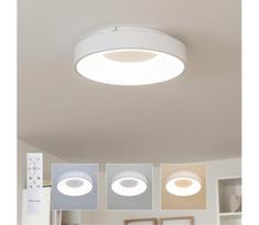 Brilagi - reguliuojamas LED lubų šviestuvas FALCON II LED/67W/230V skersm. 40 cm, baltas + su nuotolinio valdymo pulteliu