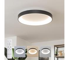Brilagi - dimeriuojamas LED lubinis šviestuvas FALCON II LED/99W/230V Ø 60 cm juodas + su nuotoliniu pultu