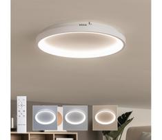 Brilagi - LED reguliuojamas lubinis šviestuvas FALCON SLIM LED/42W/230V skers. 50 cm baltas + su nuotoliniu valdymu