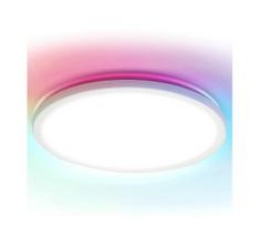 Brilagi - LED RGBW dimeriuojamas lubinis šviestuvas VIBE LED/24W/230V 3000-6500K baltas + nuotolinis pultas