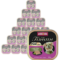 ANIMONDA Vom Feinsten mini senior vištiena/medžioklės laimikis/raudonėlis  100 g