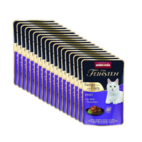 ANIMONDA Cat Vom Feinsten Adult elnienos + kalakutienos filė 18x85g paketėlis