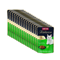 ANIMONDA Cat Vom Feinsten Adult Triušis + vištienos filė 18x85g paketėlis