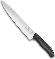 "Victorinox" 22 cm ilgio "Swiss Classic" karpymo peilis, juodos spalvos, lizdinėje pakuotėje