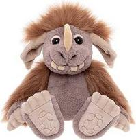 Charlie Bears Pebble Plüschfigur für Kinder, weich, mythischer Oger, Fantasie, Plüschfigur