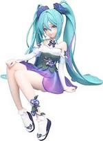 Hatsune Miku makaronų kamštis PVC statulėlė Miku Gėlių fėja Morning Glory 14 cm