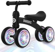 Kinder Laufrad ab 1 Jahr Balance Lauflernrad Spielzeug mit 4 Räder für 10-24 Monate Baby, Rutschrad Fahrrad für Jungen Mädchen als Geschenke