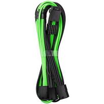 CableMod Pro ModMesh 12VHPWR Cable Extension, 3x PCIe 8 to 12V-2×6, Black/Green CM-PCAB-16P3-N45KKLG-5PK-R