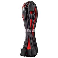 CableMod Pro ModMesh 12VHPWR Cable Extension, 3x PCIe 8 to 12V-2×6, Black/Red CM-PCAB-16P3-N45KKR-5PK-R