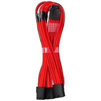 CableMod Pro ModMesh 12VHPWR Cable Extension, 3x PCIe 8 to 12V-2×6, Red CM-PCAB-16P3-N45KR-5PC-R