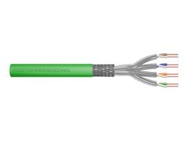 DIGITUS DK-1843-VH-1 CAT 8.2 S-FTP install. cable 2000MHz AWG 22/1 Dca 100m ring simplex green