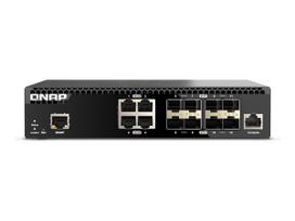QNAP QSW-M3212R-8S4T - Switch - managed - 4 x 100/1000/2,5G/5G/10GBase-T + 8 x 10Gb Ethernet SFP+ - an Rack montierbar (QSW-M3212R-8S4T)