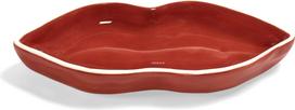Serax Serviravimo lėkštės Les Objets Mouleversants 16 cm, raudonos, 4 vnt.