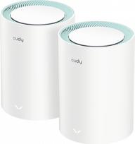 Cudy WHOLE HOME WI-FI SYSTEM MESH M1300(2-PACK) 2.4 GHz, 5 GHz, 300 Mbps + 867 Mbps CUDY