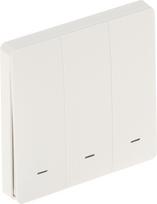 TRIPLE SMART LIGHT SWITCH ATLO-WB3/K-TUYA Wi-Fi, Tuya Smart