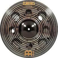 "Meinl Cymbals Classics Custom Dark Trash Stack" - 16 colių (40,64 cm) B12 bronzos būgnų lėkštės (CC-16DASTK)
