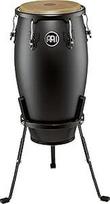 "Meinl Percussion Headliner Designer Conga" - didelis rankinis būgnas - su buivolo kailiu - 12 colių skersmuo - Siamo ąžuolas, juodas (HC12PBK-M)