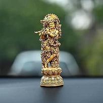 Artarium Krishna Ganesh Murti statulėlė Automobilio prietaisų skydelis Namų dekoro dovana 1 vnt.