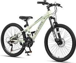 Glerc Skyline Kinder Mountainbike für Jungen Mädchen, 20-24-Zoll Kinderfahrrad für 6-18 Jahre alte Teenager, 21 Speed-Fahrrad mit vorderer Aufhängung & Scheibenbremsen, mehrere Farben