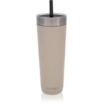 Contigo Luxe Spillproof Tumbler gertuvė-termosas spalva Light Brown 720 ml