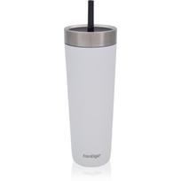 Contigo Luxe Spillproof Tumbler gertuvė-termosas spalva White 720 ml