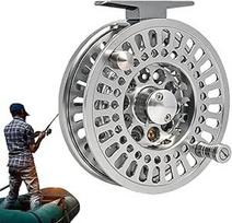 Aliuminio Fly ritė gėlavandenės žūklės ritė Žvejybos Tackle aliuminio lydinio gėlavandenių ežerų upelių tvenkinių Fly Rods