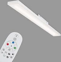 BRILONER Leuchten 7349-316 LED panelinė lubų lempa Dimmable Frameless Colour Temperature Control RGB su nuotolinio valdymo pulteliu 24 W 2900 Lumen White 1195 x 100 x 57 mm (D x Š x V)