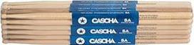 CASCHA HH 2046 Profesionalios būgnų lazdelės 5A, American Hickory, 12 porų (24 lazdelės)