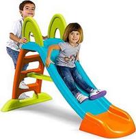 FEBER - "Slide Plus FAMOSA" (FEL08000) Vandens kalnelis su žarna, neslystančiais laipteliais, įvairiaspalvis, patvarus ir lengvai surenkamas, skirtas vaikams nuo 2 iki 7 metų