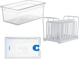 LIPAVI "Sous Vide" sistema - dangtis, indas ir rėmas - polikarbonato rėmas - universalus dangtis - 24 l vandens vonia - tinka daugumai modelių, skersmuo 70 mm