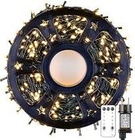MAGGIFT LED žibintų šviesos Kalėdų eglutė lauko galia 80 m 800 LED pasakų žibintai su kištuku / nuotolinio valdymo pulteliu / laikmačiu, vandeniui atsparus pasakų žibintai Kalėdų eglutė šilta balta Kalėdų apšvietimas lauke