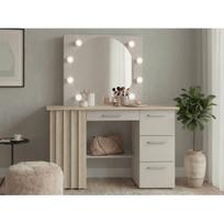 Kosmetinis staliukas Montana 8 led Cashmere
