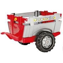 Rolly Toys rollyTrailer priekaba traktoriui su atidaromais bortais