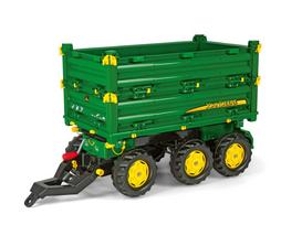 Rolly Toys rollyMulti Trailer „John Deere“ trijų ašių priekaba savivartė