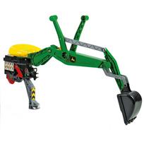 John Deere RollyBackhoe prikabinamas ekskavatorius „Rolly Toys“ traktoriui
