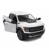 KiNSMART automobilis 2022 Ford F-150 Raptor baltas
