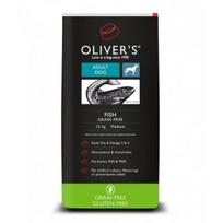 Oliver's Fish Grain Free Small sausas maistas su žuvimi šunims, 4 kg