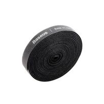 Baseus Rainbow Circle Velcro Straps 3m Black, Taśma rzepowa, organizer kabli Baseus Rainbow Circle Velcro Straps 3m (czarny)