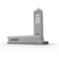USB PORT TYPE-C BLOCKER 4PACK/WHITE 40427 LINDY