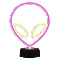 Manta SNL86PK Style Neon Lights UFO Pink