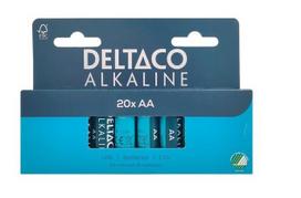 Elementai DELTACO AA (LR6), 1,5 V, 20 vnt. / LR6-20B
