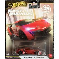 Hot Wheels Premium Fast and Furious Modeliukas W Motors Lykan Hypersport, red 4/5 (yra Sandėlyje)