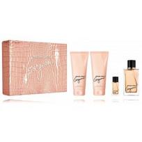 Michael Kors Gorgeous! rinkinys moterims (100 ml. EDP + 5 ml. EDP + 100 ml. dušo gelis + 100 ml. kūno losjonas) - Rinkinys