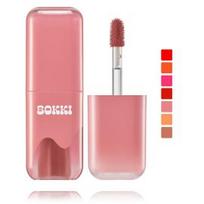 Black Rouge Glow Bokki Tint blizgantys skysti lūpų dažai - GB02 Burnt Tomato