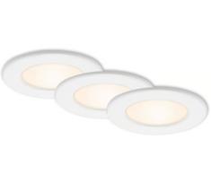 Rinkinys 3 vnt. LED vonios įleidžiamų šviestuvų LED/6W/230V 3000K IP44, baltos spalvos