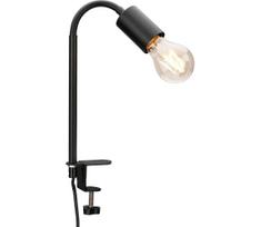 LED lempa su spaustuku 1xE27/4,2W/230V 2700K juoda
