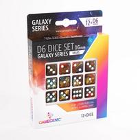 Gamegenic - Galaxy Series - Mars - D6 Dice Set 16  mm (12 pcs)