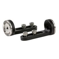 1/4"-20 Screw Mounting Slot to Arri Standard Rosette Adapters (pair)