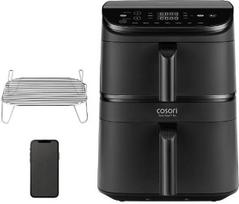 Cosori CAF-DC121-ADER Double 10.8 L Stand-alone Hot air fryer Black